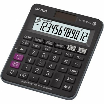 Kalkulators Casio Melns Plastmasa