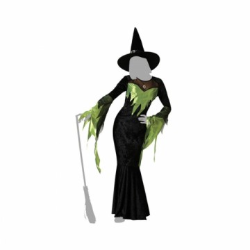 Bigbuy Carnival костюм Ведьма взрослых Зеленый