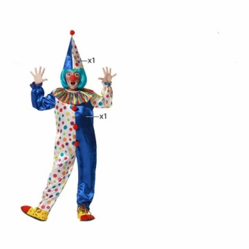Bigbuy Carnival Маскарадные костюмы для детей Паяц