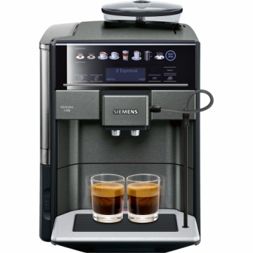 Superautomātiskais kafijas automāts Siemens AG TE657319RW Melns Pelēks 1500 W 2 Чашки 1,7 L