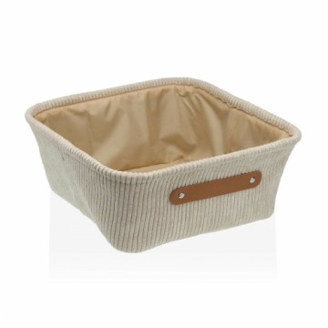 Grozs Versa Corduroy Bēšs Tekstils 32 x 13,5 x 32 cm