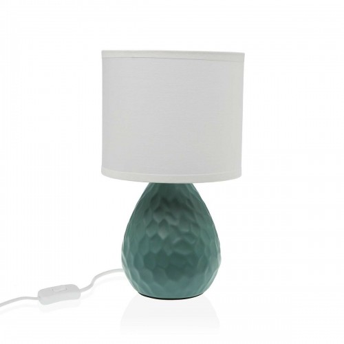 Galda lampa Versa Zaļš Balts Keramika 40 W 15,5 x 27,5 cm image 1