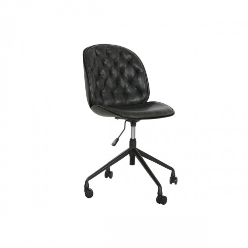 Krēsls DKD Home Decor Melns Tumši pelēks Metāls polipropilēns 47,5 x 57,5 x 83 cm image 1