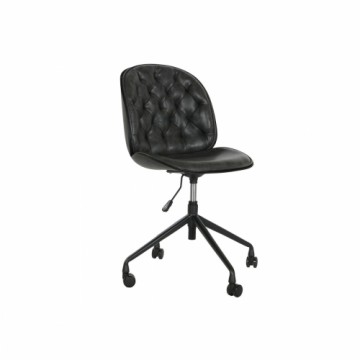 Krēsls DKD Home Decor Melns Tumši pelēks Metāls polipropilēns 47,5 x 57,5 x 83 cm
