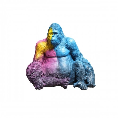 Dekoratīvās figūriņas DKD Home Decor Daudzkrāsains Moderns Gorilla 92 x 64 x 85 cm image 1