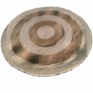 Paklājs DKD Home Decor Bēšs Dabisks Boho 200 x 200 x 1 cm