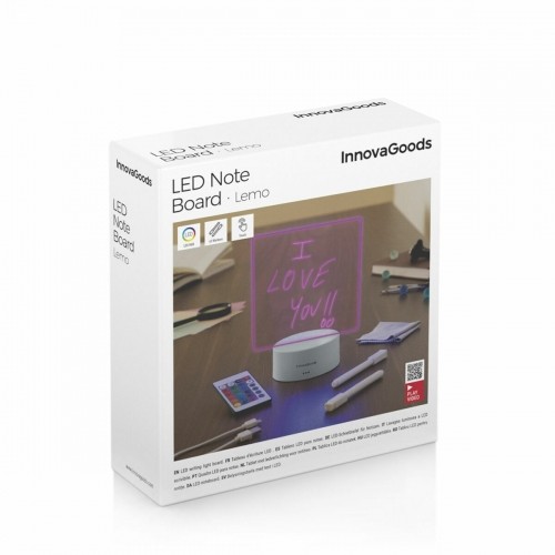 LED Piezīmju un Ziņojumu Dēlis Lemo InnovaGoods image 2