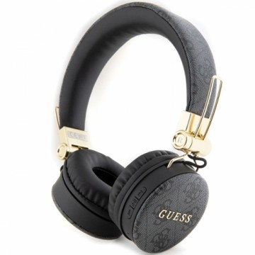 Guess słuchawki nauszne Bluetooth GUBH704GEMK czarny|black 4G Metal Logo