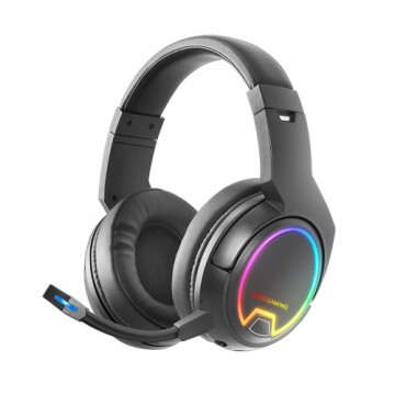 Mars Gaming MHW-100 Wireless Headset 2.4GHz Bezvadu spēļu austiņas ar mikrofonu USB-C / ARGB Flow