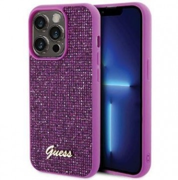 Guess  
       Apple  
       iPhone 15 Pro HC PU DISCO SCRIPT METAL 
     Purple