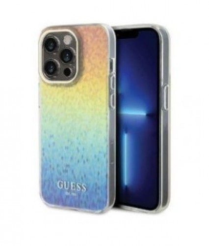 Guess  
       Apple  
       iPhone 15 Pro HC IML FACETED MIRROR DISCO IRIDESCENT image 1