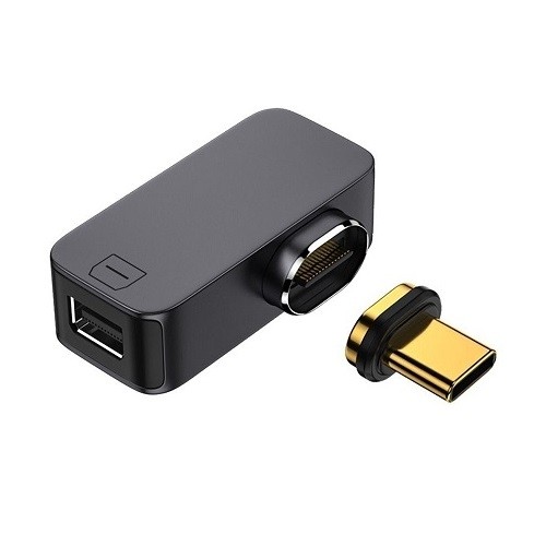 Extradigital Magnetic USB Type-C - Mini DisplayPort Adapter, 8K, 60Hz image 1