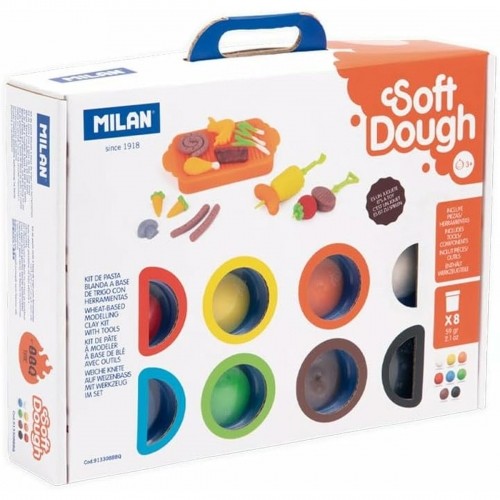 Моделирующая паста Milan Soft Dough BBq Разноцветный image 1