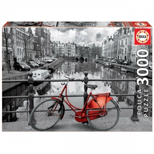 Puzle un domino komplekts Educa Amsterdam 16018 3000 Daudzums image 1