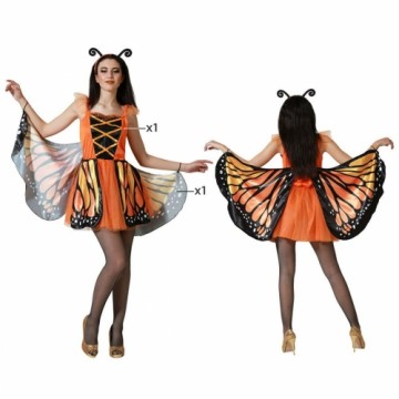 Bigbuy Carnival Маскарадные костюмы для взрослых Бабочка Оранжевый