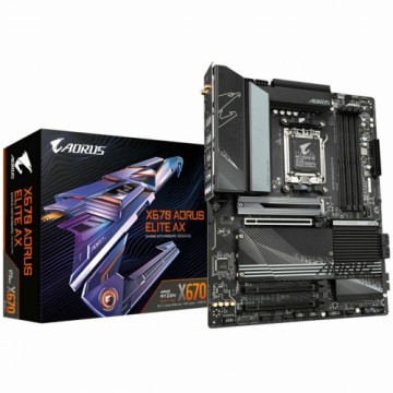 Материнская плата Gigabyte X670 AORUS ELITE AX Intel Wi-Fi 6 AMD AM5