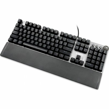 Клавиатура Ibox AURORA K-3 Чёрный/Серебристый Серебристый QWERTY