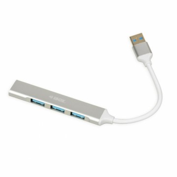 USB-разветвитель Ibox IUH3FAS USB x 4 Белый
