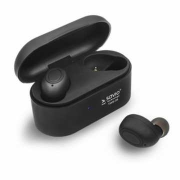 Bluetooth-наушники in Ear Savio TWS-04 Чёрный Графитовый