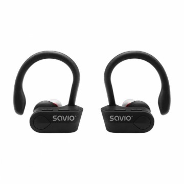 Bluetooth-наушники in Ear Savio TWS-03 Чёрный Графитовый