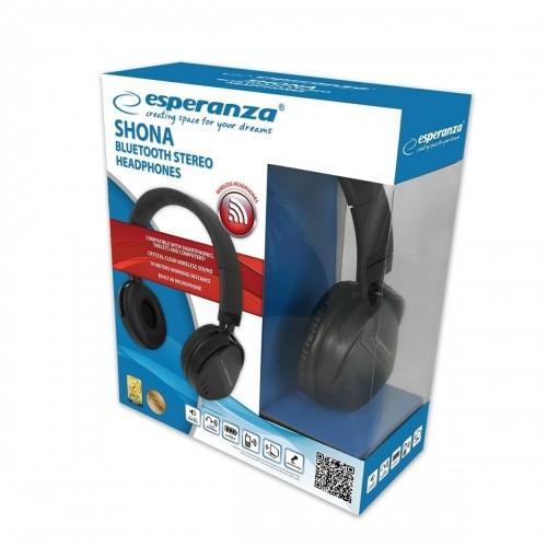 Bluetooth Austiņas ar Mikrofonu Esperanza EH217K image 2