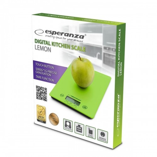 кухонные весы Esperanza EKS002G Зеленый 5 kg image 2