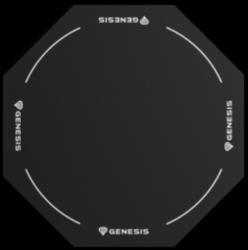 Paliktnis datorkrēslam Genesis Tellur 400 Octagon Black image 1