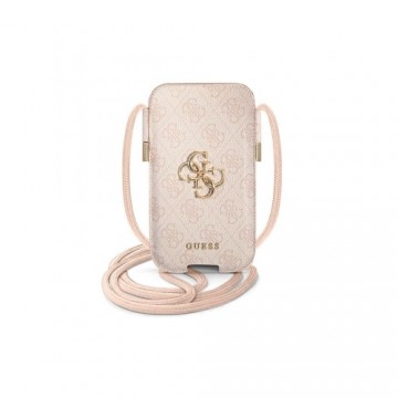 Guess smartphone purse 6,7" GUPHL4GMGPI pink 4G Big Metal Logo