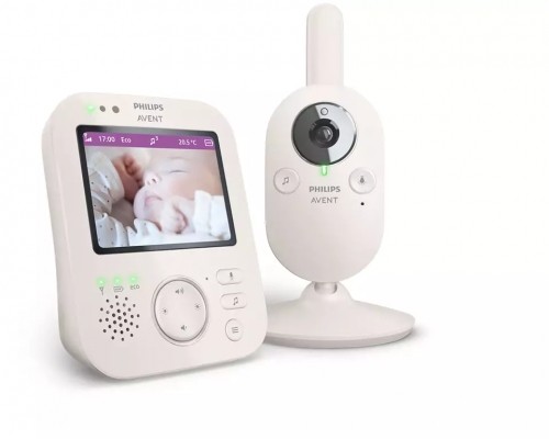Philips Avent Digitālā video mazuļu uzraudzības ierīce ar 3.5 collu krāsu ekrānu - SCD891/26 image 1