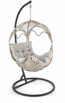 Halmar RASMUS garden chair, light grey
