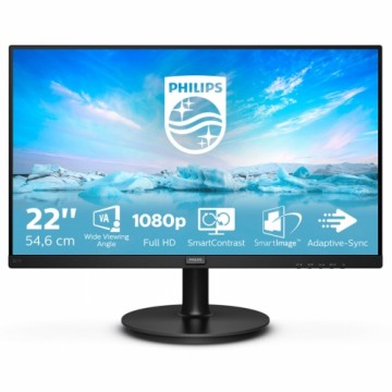Monitors Philips 221V8 21,5" LED VA Flicker free 50-60  Hz
