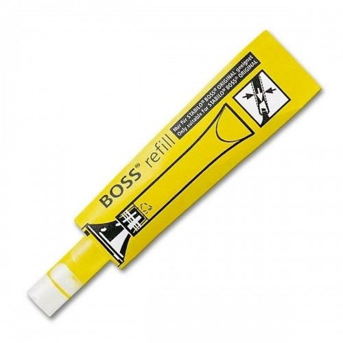 Заправка чернил Stabilo Boss Флуоресцентный маркер Жёлтый (20 штук) image 1
