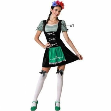 Bigbuy Carnival Маскарадные костюмы для взрослых Официантка немецкая Чёрный