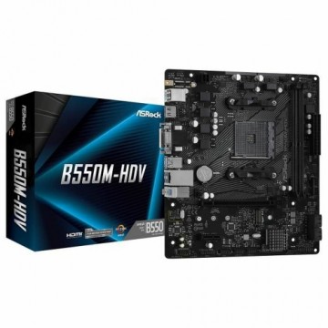 Mātesplate ASRock B550M-HDV AMD AM4 AMD B550