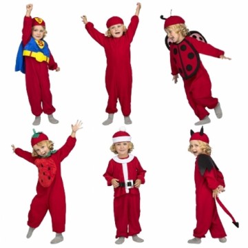 Маскарадные костюмы для младенцев My Other Me Quick 'N' Fun Красный (3 Предметы)