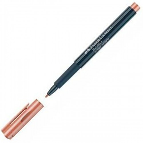 Marķiera Pildspalva Faber-Castell Metallics Copper Cabana (10 gb.) image 3