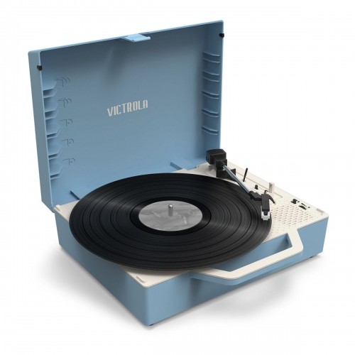 Проигрыватель пластинок Victrola Re-Spin Синий image 1