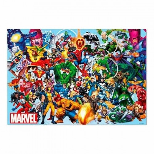 Puzle un domino komplekts Marvel Heroes Educa Heroes Marvel 1000 Daudzums image 1