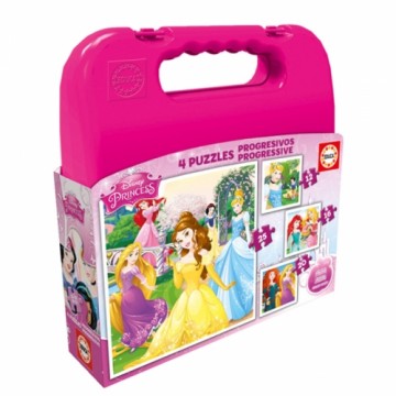 Puzle un domino komplekts Disney Princess Progressive Educa 16508 (73 pcs)
