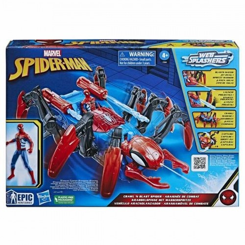 Transportlīdzekļu Rotaļu Komplekts Hasbro Spiderman Lādiņu palaišanas ierīce 1 Daudzums image 3