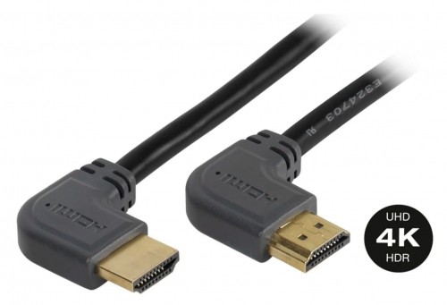 Vivanco cable HDMI - HDMI 3m angeled (47107) image 1