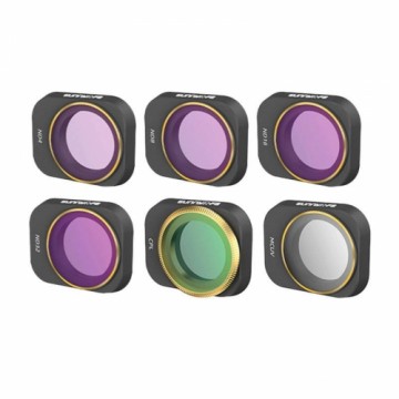 Sunnylife Kameras filtrs 6 gab. UV+CPL+ND 4 /8 / 16 /32  for DJI Mini 3 Pro