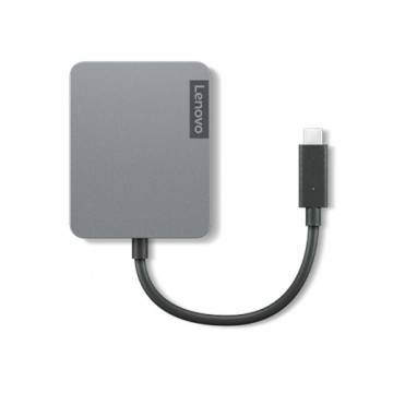 USB-разветвитель Lenovo 4X91A30366 Серый