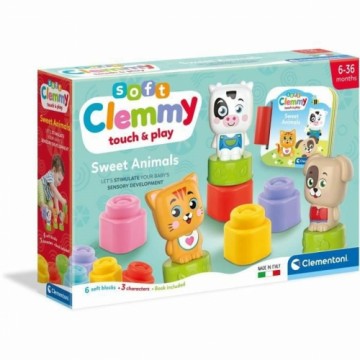 Строительный набор Baby Born Cubes & animals Soft Clemmy (FR) 9 Предметы Буклет