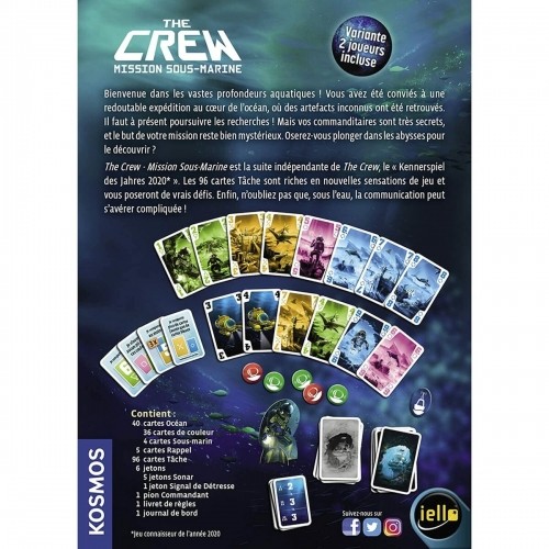 Kāršu Spēles Iello The Crew: Mission Sous-Marine image 2