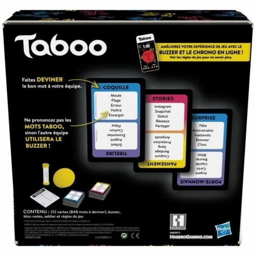 Quiz game Hasbro Taboo image 2