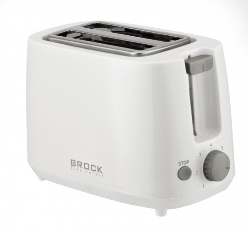 Brock Electronics Tosteris,	220-240V; 50/60Hz, 650-700W. 2 šķēles, uznirstošs. image 1
