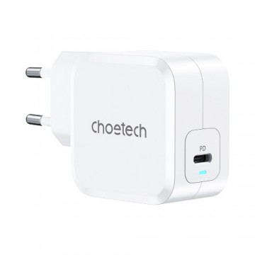 Зарядное устройство CHOETECH GaN USB Type-C: 45W, PD, QC, PPS