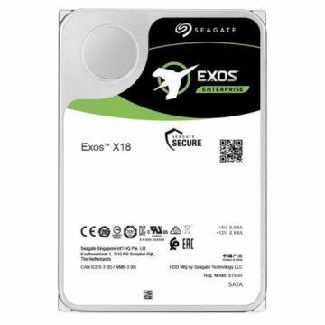 Cietais Disks X18 Seagate Exos ST12000NM000J 3,5" 12 TB