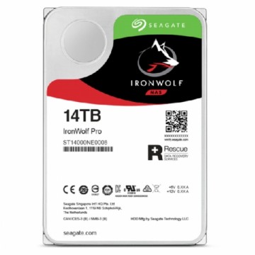 Cietais Disks Seagate IronWolf  Pro ST14000NT001 3,5" 14 TB